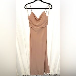 Jenny Yoo | Capri Whipped Apricot Bridesmaid Dress. Size 6